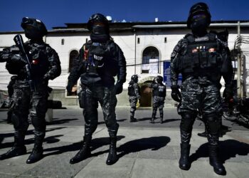 Archivo - Agentes de la Policía de Bolivia, en una imagen de archivo.Europa Press/Contacto/Christian Lombardi - Archivo