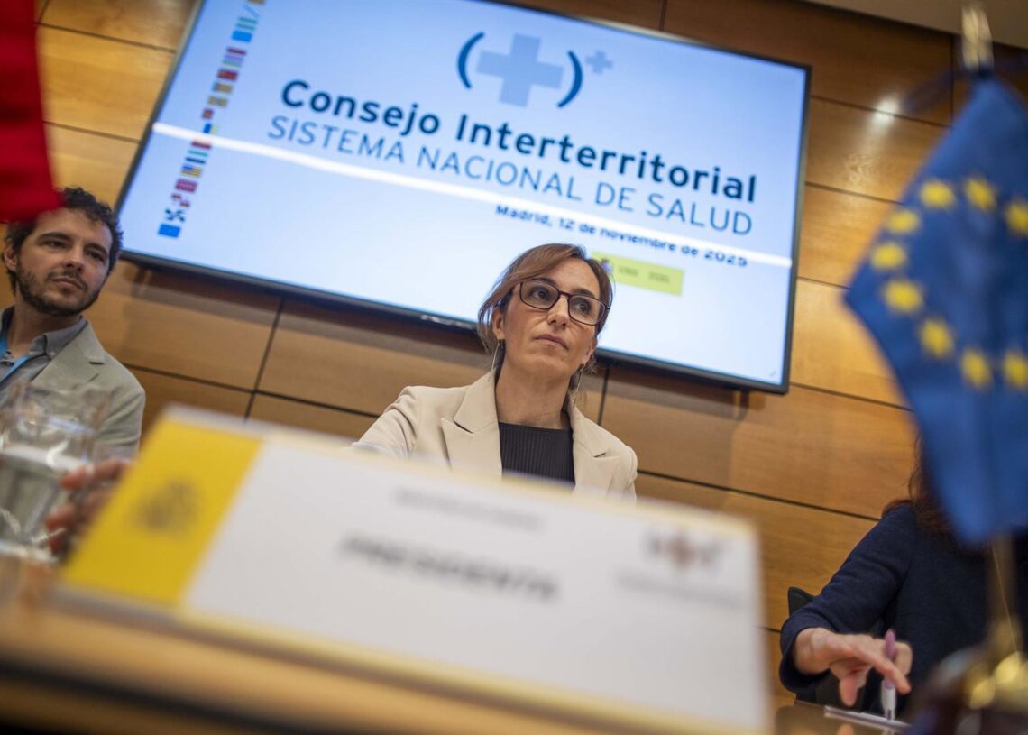 La ministra de Sanidad, Mónica GarcíaB THEVENIN