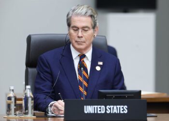 El secretario del Tesoro de Estados Unidos, Scott Bessent Europa Press/Contacto/Valery Sharifulin