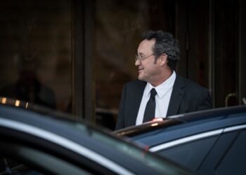 El fiscal general del Estado, Álvaro García Ortiz, a su salida del Tribunal Supremo, a 12 de noviembre de 2025, en Madrid (España).Diego Radamés - Europa Press