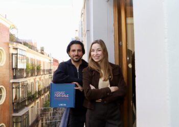 Los cofundadores de Libeen, Sofía Iturbe y José Manuel Cartes.LIBEEN