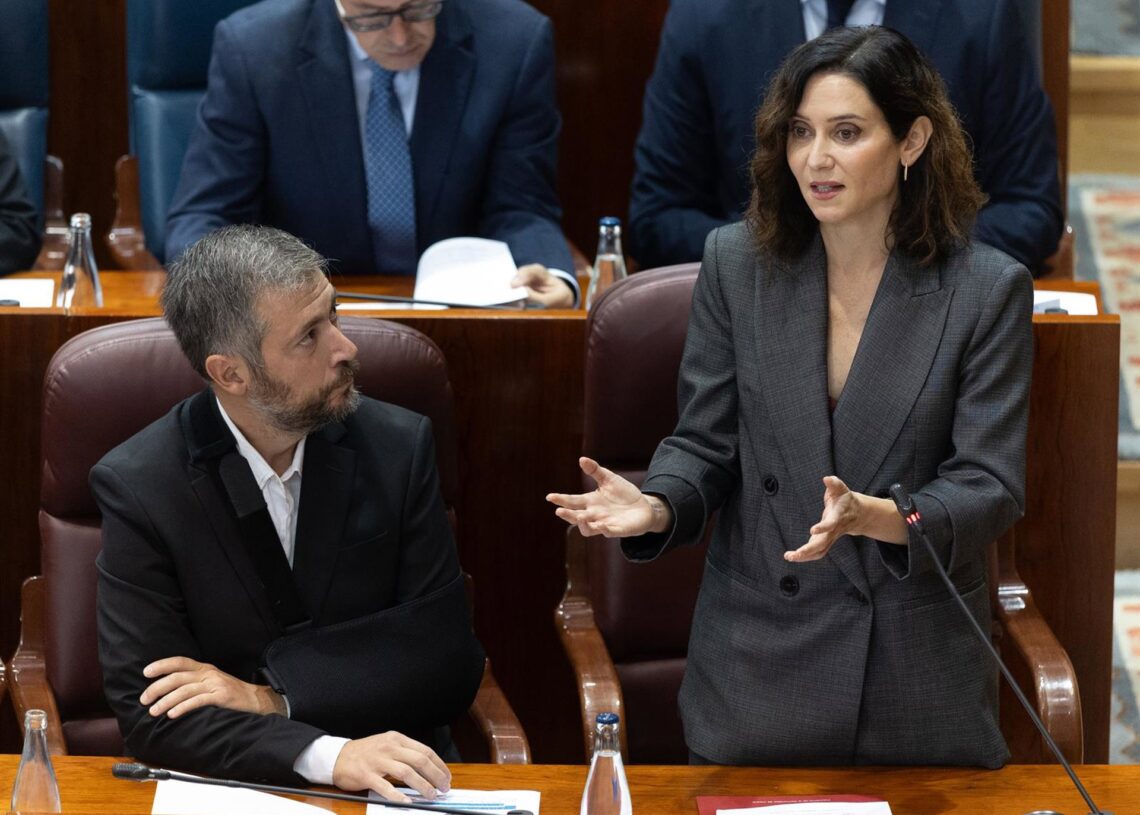 La presidenta de la Comunidad de Madrid, Isabel Díaz Ayuso.Eduardo Parra - Europa Press