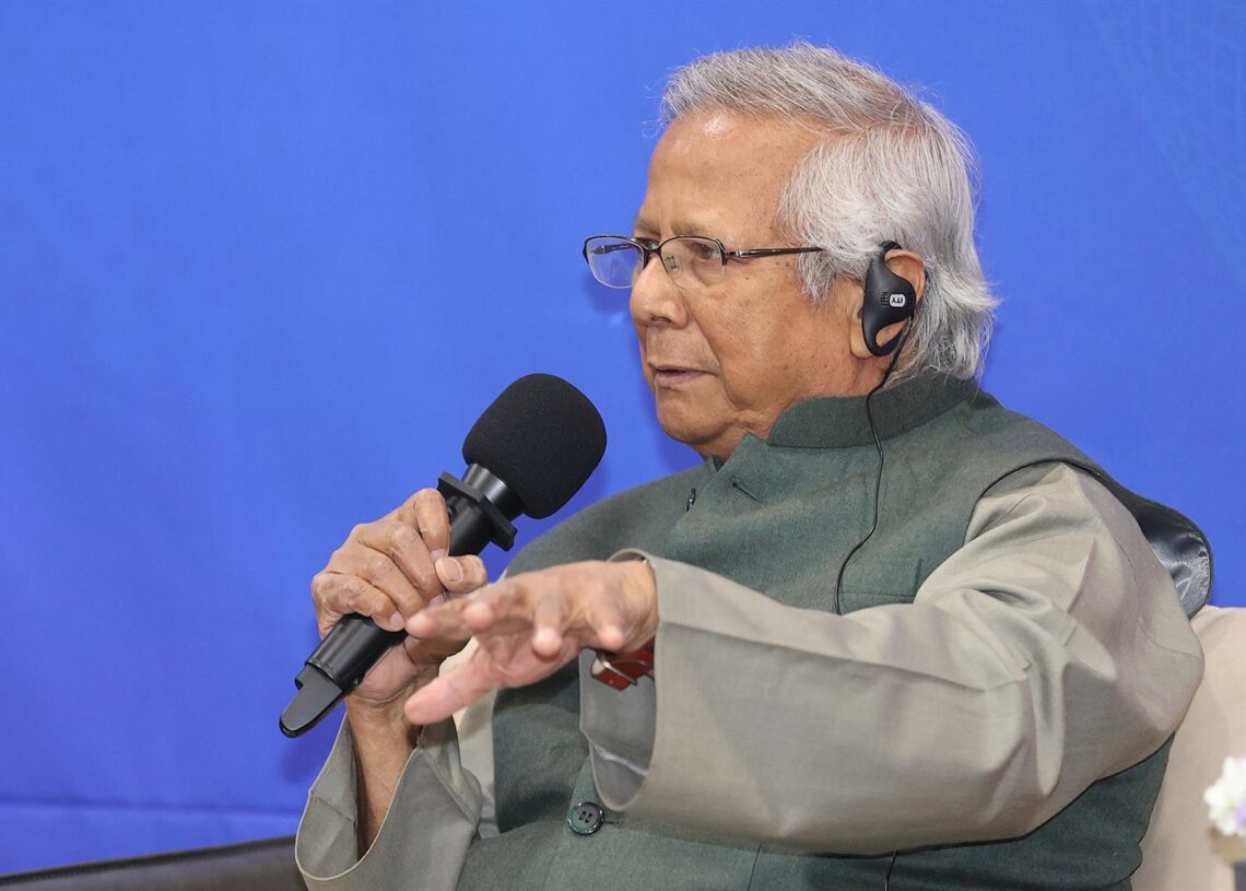 Archivo - El Premio Nobel de la Paz y primer ministro interino de Bangladesh, Mohamed Yunus (archivo)-/YNA/dpa - Archivo