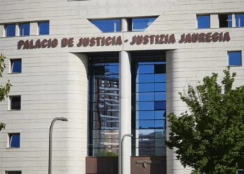 Archivo - Fachada del Palacio de Justicia de Pamplona.Eduardo Sanz - Europa Press - Archivo