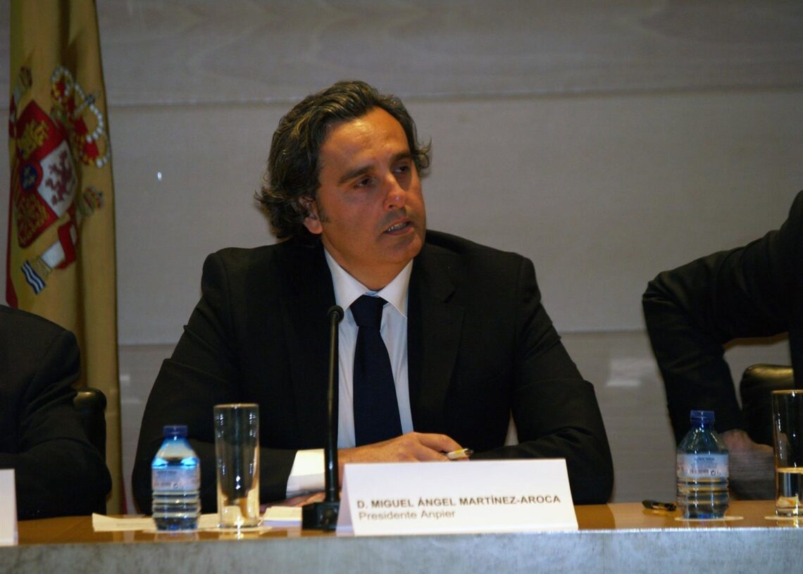Archivo - El presidente de Anpier, Miguel Ángel Martínez-Aroca.ANPIER - Archivo