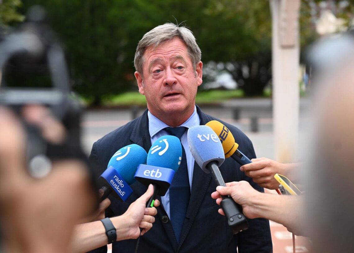 Archivo - El consejero de Seguridad, Bingen ZupiriaDavid de Haro - Europa Press - Archivo