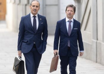 Archivo - El decano del Ilustre Colegio de la Abogacía de Madrid (ICAM), Eugenio Ribón a su llegada a declarar como testigo en el Tribunal SupremoEduardo Parra - Europa Press - Archivo