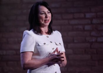 Archivo - La directora de Marketing de GSMA, Lara Dewar, en una imagen de archivo.Kike Rincón - Europa Press - Archivo