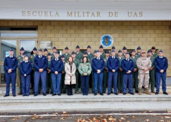 La Ministra De Defensa, Margarita Robles, Visitas Las Escuelas De La Base De Matacán, En Villagonzalo De Tormes (Salamanca).SUBDELEGACIÓN DEL GOBIERNO EN SALAMANCA
