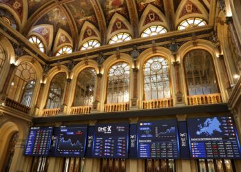 Archivo - Estado de la bolsa de Madrid, a 28 de julio de 2025, en Madrid (España).Marta Fernández - Europa Press - Archivo