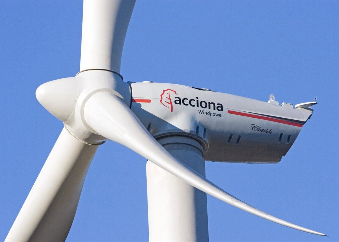 Archivo - Aerogeneradores de AccionaACCIONA - Archivo