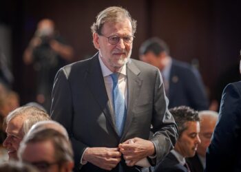El expresidente del Gobierno, Mariano Rajoy, durante un desayuno informativo de Fórum Europa, en el Real Casino Gran Círculo de Madrid, a 16 de octubre de 2025, en Madrid (España).Diego Radamés - Europa Press