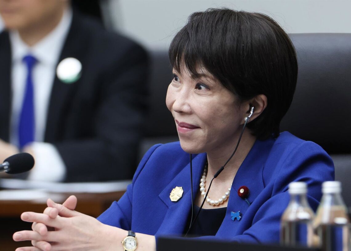 La primera ministra de Japón, Sanae TakaichiEuropa Press/Contacto/Valery Sharifulin