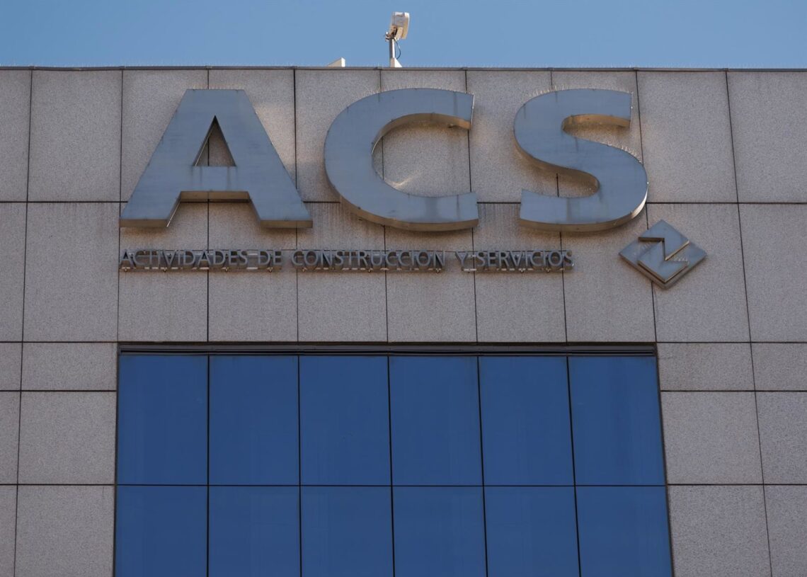 Archivo - Fachada de la sede de ACS, en Madrid (España)Eduardo Parra - Europa Press - Archivo