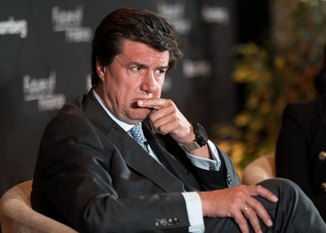 Archivo - El consejero delegado y vicepresidente del grupo inmobiliario Merlin Properties, Ismael Clemente, interviene durante el foro de Bloomberg "Futuro de las Finanzas: Perspectivas Económicas de España 2025", a 8 de octubre de 2025, en Madrid (EspañaDiego Radamés - Europa Press - Archivo