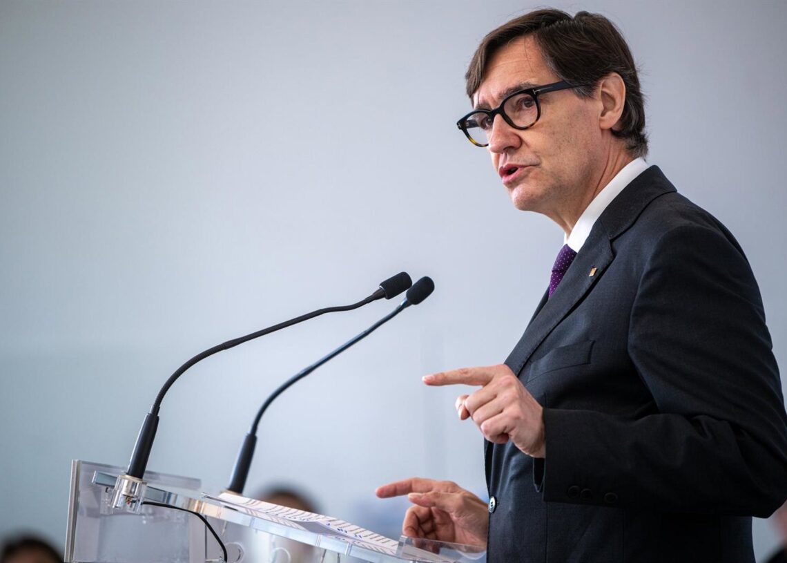 El president de la Generalitat, Salvador Illa.Lorena Sopêna - Europa Press