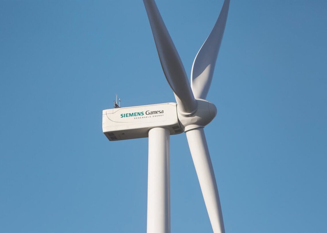 Archivo - Siemens Gamesa 4.X – Sg 4.5-145 Wind Turbine. Installation Year Not Available.Europa Press - Archivo