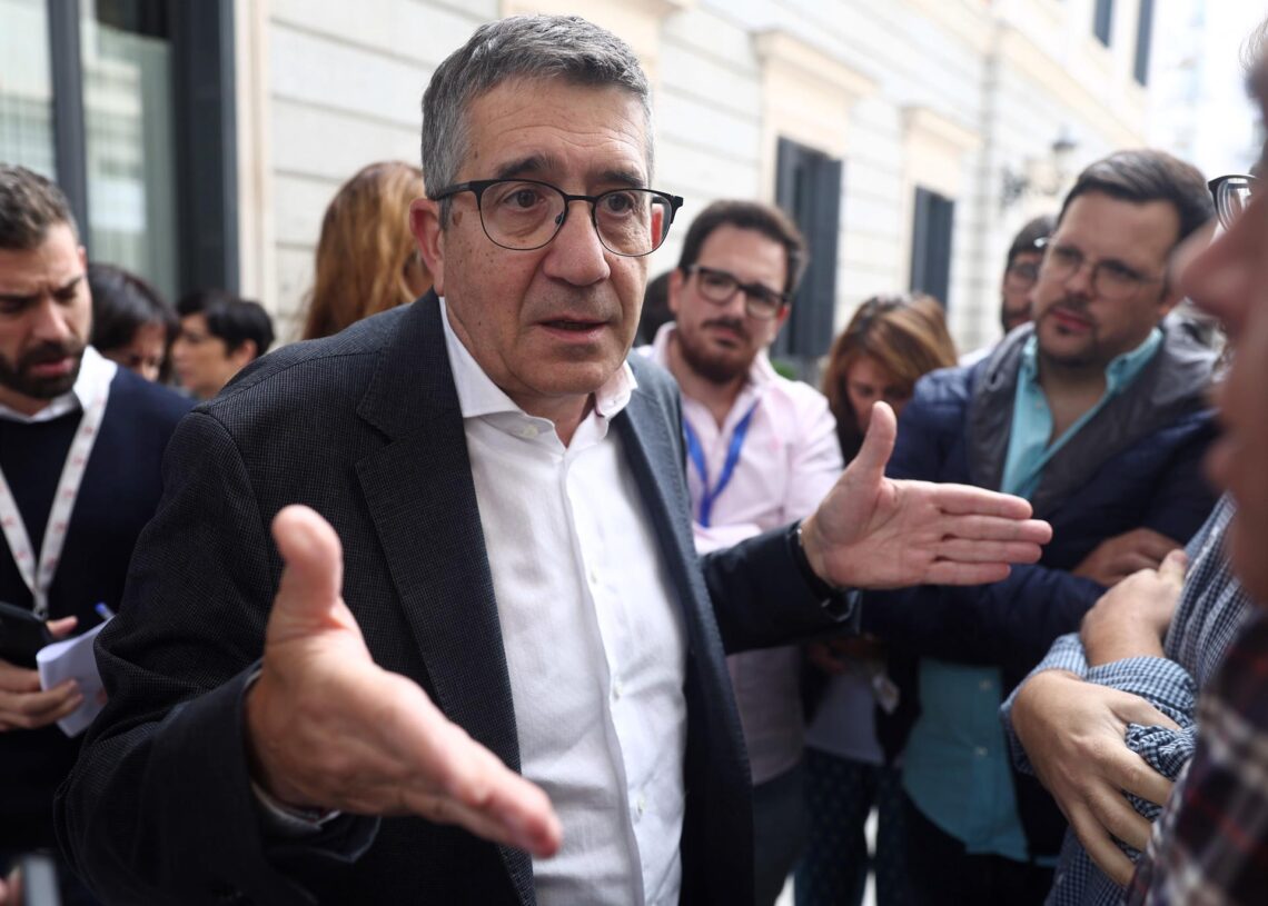 Archivo - El portavoz del Grupo Parlamentario Socialista en el Congreso de los Diputados, Patxi López.Eduardo Parra - Europa Press - Archivo