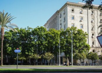 Vista exterior de la Audiencia de Sevilla.MARÍA JOSÉ LÓPEZ-EUROPA PRESS