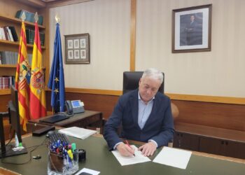 Octavio López ha firmado hoy la orden por la que se aprueba inicialmente el PIGA de Microsoft.GOBIERNO DE ARAGÓN