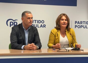 La portavoz del PP en el Ayuntamiento de Las Palmas de Gran Canaria, Jimena Delgado, en rueda de prensaPP DE LAS PALMAS DE GRAN CANARIA