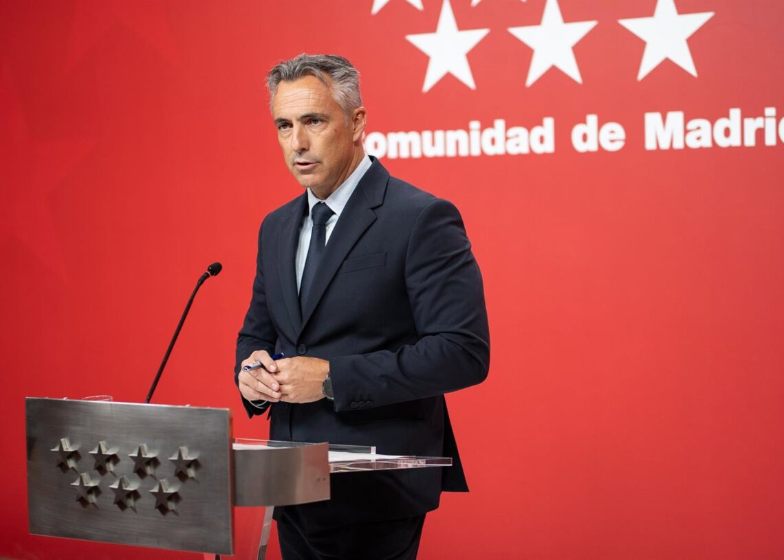 Archivo - El consejero de Medio Ambiente, Agricultura e Interior de la Comunidad de Madrid, Carlos NovilloAlejandro Martínez Vélez - Europa Press - Archivo