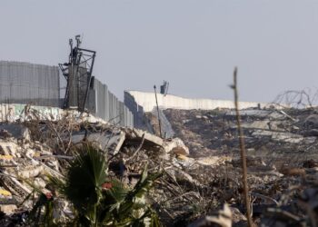 Archivo - Imagen de archivo de un muro de separación israelí en LíbanoEuropa Press/Contacto/Daniel Carde - Archivo