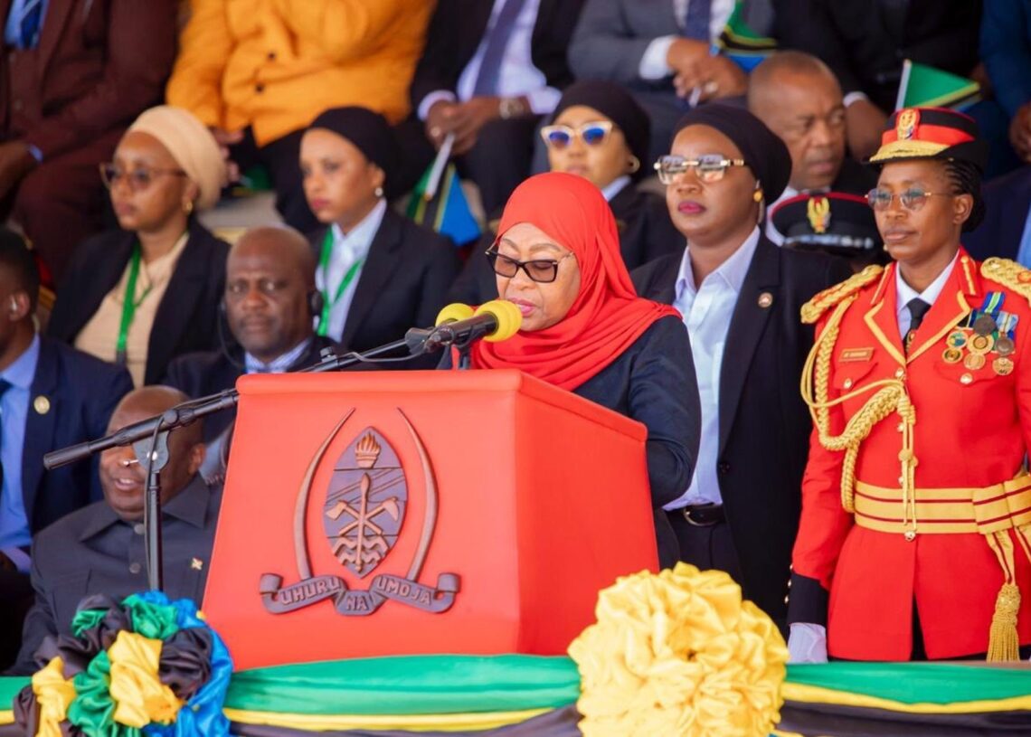 La presidenta de Tanzania, Samia SuluhuPRESIDENCIA DE TANZANIA