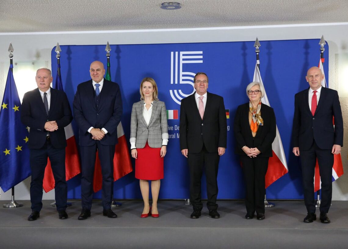 Reunión del Grupo de los Cinco en Berlín (Alemania) a 14 de noviembre de 2025ADAM BERRY