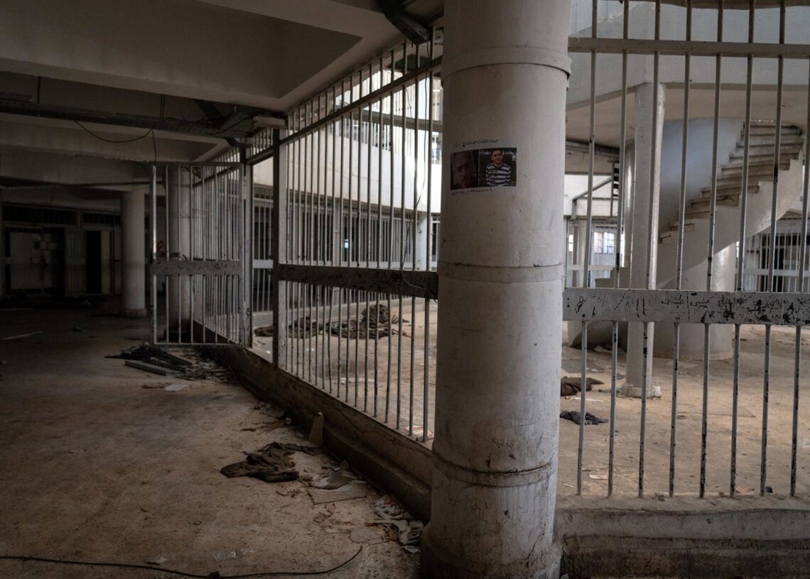 Archivo - Interior de la prisión de Sednaya, ubicada al norte de Damasco y considerada como el principal centro de ejecuciones y torturas durante el régimen de Bashar al Assad (archivo)Europa Press/Contacto/Ashley Chan - Archivo