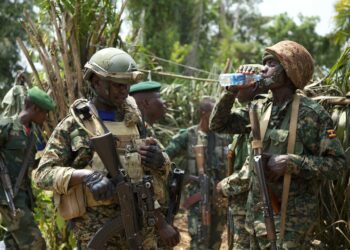 Archivo - Imagen de archivo de militares congoleños Europa Press/Contacto/Alain Uaykani - Archivo