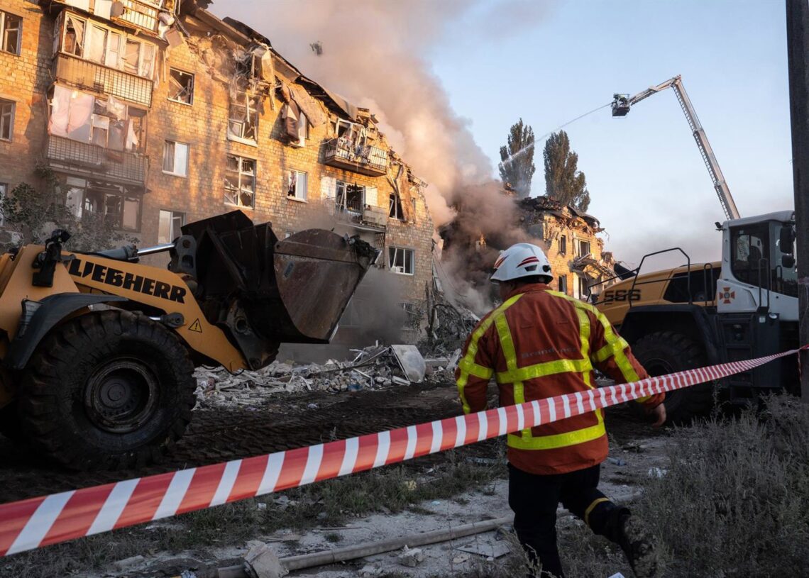 Archivo - Ataques rusos en Kiev (Ucrania)Patryk Jaracz / Zuma Press / ContactoPhoto