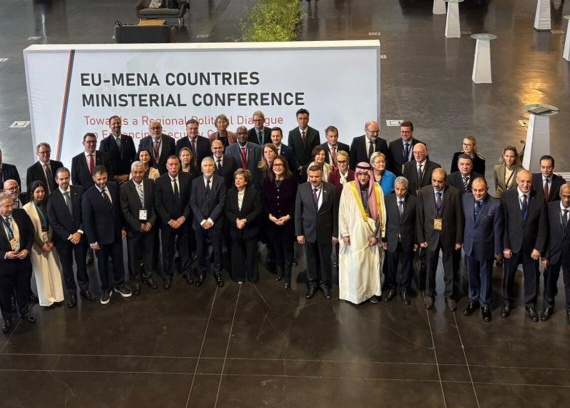 El ministro del Interior, Fernando Grande-Marlaska, en la reunión en Estoril EU-MENA entre la Unión Europea y los países de Oriente Medio y el Norte de ÁfricaMINISTERIO DEL INTERIOR