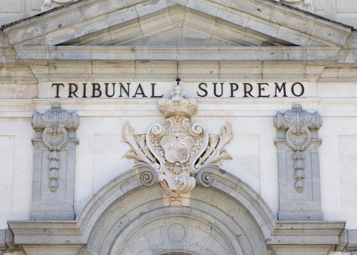 Archivo - Fachada de la sede del Tribunal Supremo. Eduardo Parra - Europa Press - Archivo