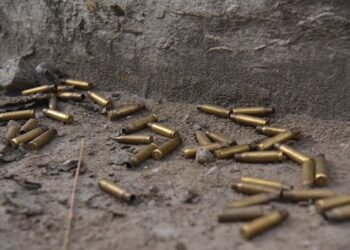 Cascos de balas tras las operación policial en Río de Janeiro,Europa Press/Contacto/Saulo Angelo