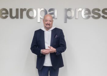 El presidente y CEO del Greater Miami Convention & Visitors Bureau (GMCVB), David Whitaker, durante una entrevista para Europa Press, a 14 de noviembre de 2025, en Madrid (España).  Alberto Ortega - Europa Press