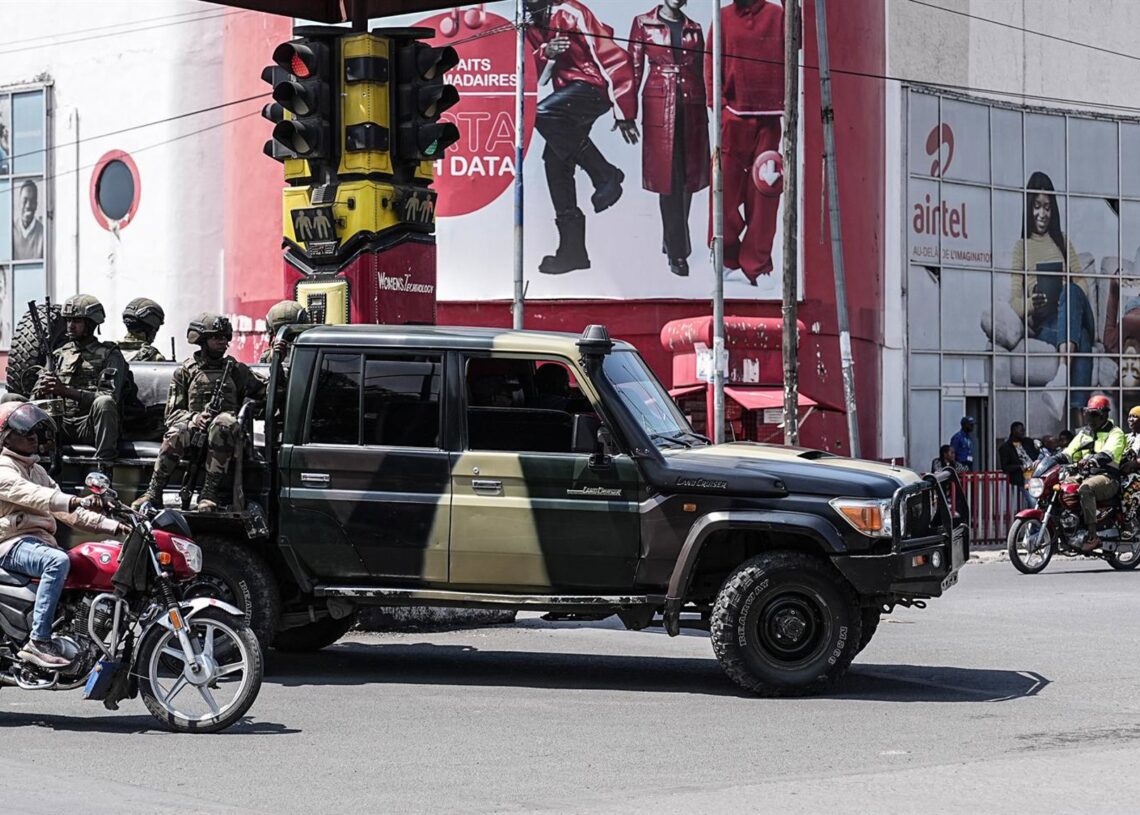 Patrulla del M23 en Goma (RDC)Europa Press/Contacto/David Allignon