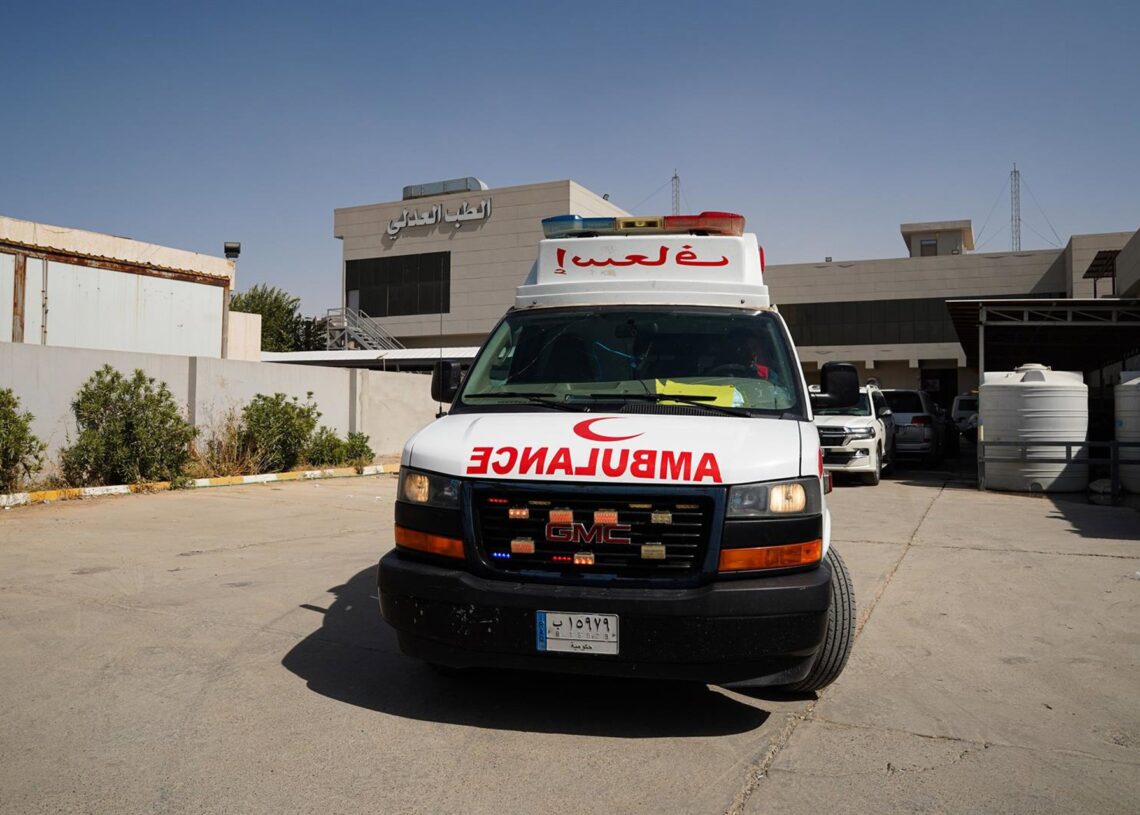 Archivo - Ambulancia en Irak (archivo)Europa Press/Contacto/Ismael Adnan - Archivo