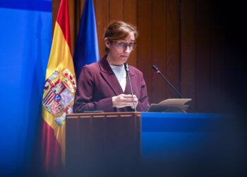 La ministra de Sanidad, Mónica García.Gustavo Valiente - Europa Press