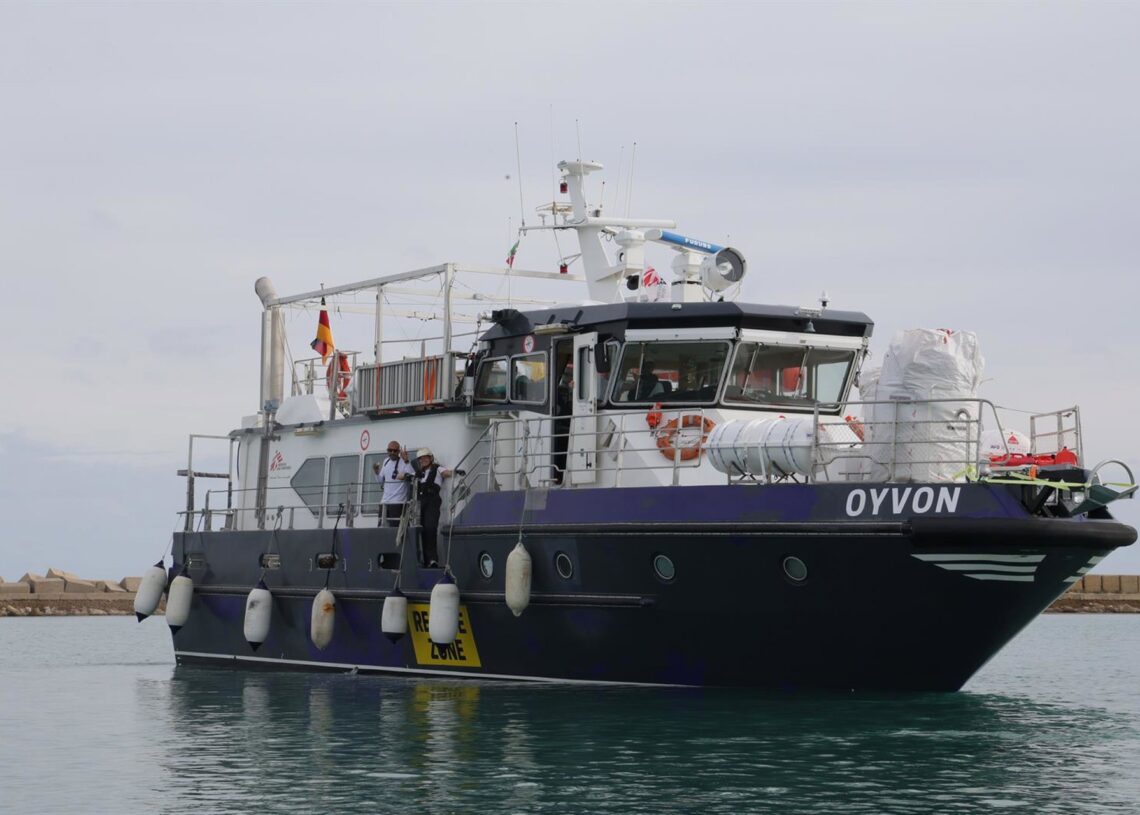 Imagen de archivo del barco de búsqueda y rescate de MSF, 'Oyvon'LISA VERAN
