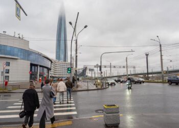 Imagen de archivo del centro Lajta, sede de Gazprom Europa Press/Contacto/Igor Podgorny