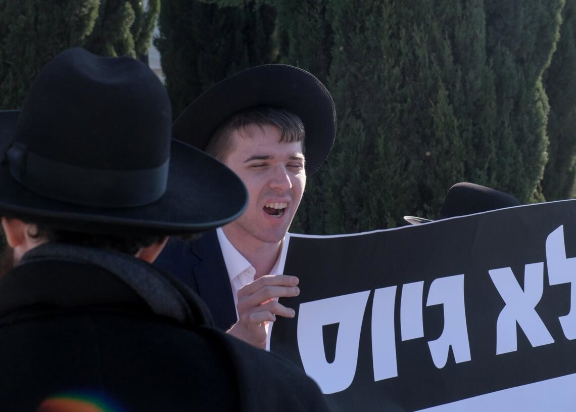 Archivo - Ultraortodoxos protestan contra la ley de reclutamiento en IsraelEuropa Press/Contacto/Nir Alon - Archivo