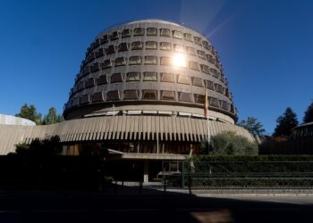 Archivo - Fachada de la sede del Tribunal Constitucional Eduardo Parra - Europa Press - Archivo