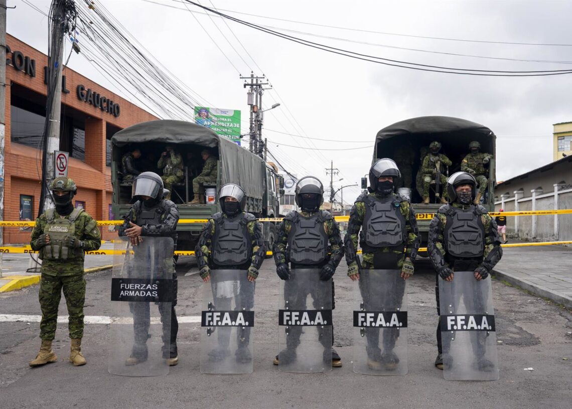 Archivo - Imagen de archivo de la Policía de Ecuador Europa Press/Contacto/Veronica Lombeida - Archivo