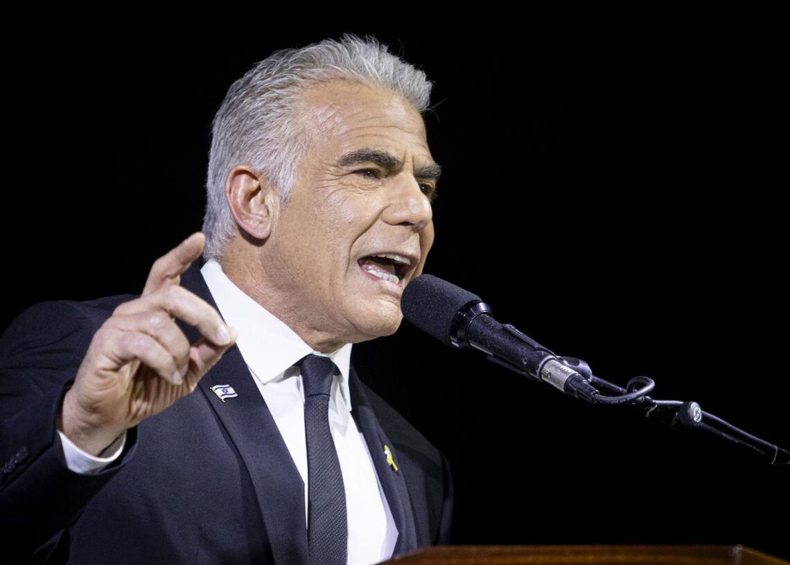El líder de la oposición israelí, Yair LapidEuropa Press/Contacto/Eyal Warshavsky