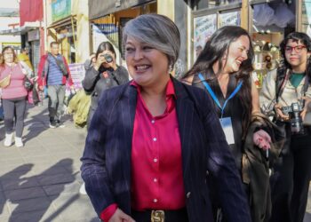 Archivo - La candidata presidencial chilena Jeannette JaraEuropa Press/Contacto/Cristobal Basaure Araya