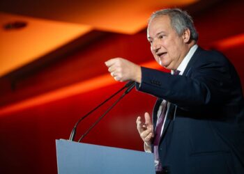 El ministro de Industria y Turismo, Jordi Hereu, en la inauguración del Foro BarcelonaLORENA SOPENA / EUROPA PRESS