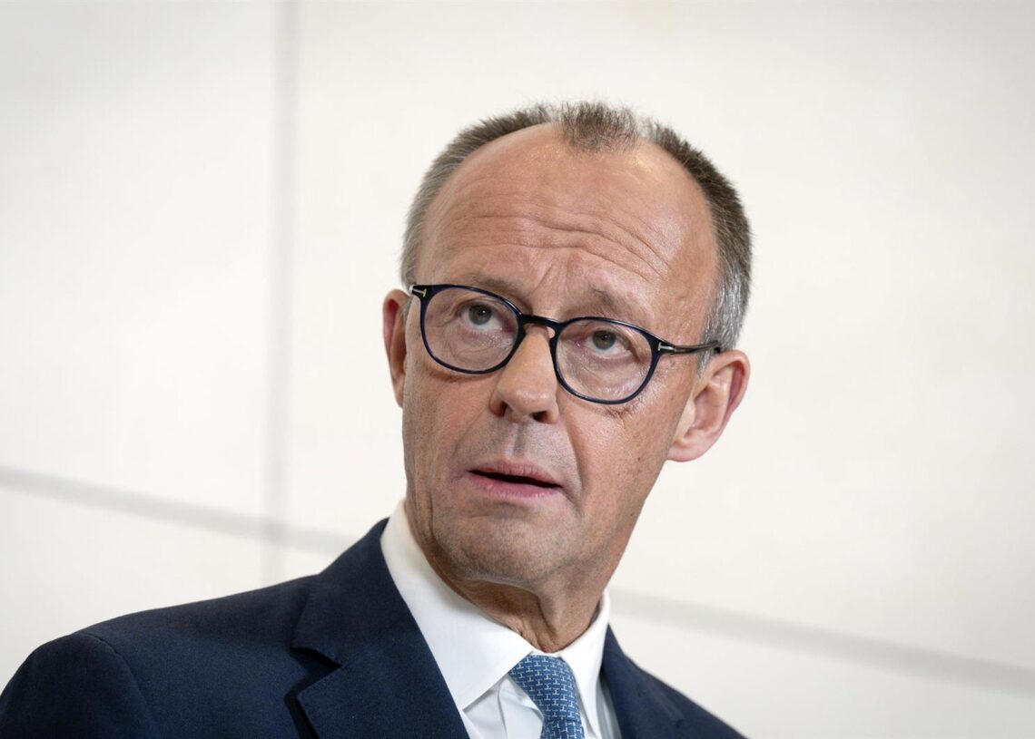 El canciller de Alemania, Friedrich Merz, durante una rueda de prensa (archivo)Europa Press/Contacto/Bernd Elmenthaler