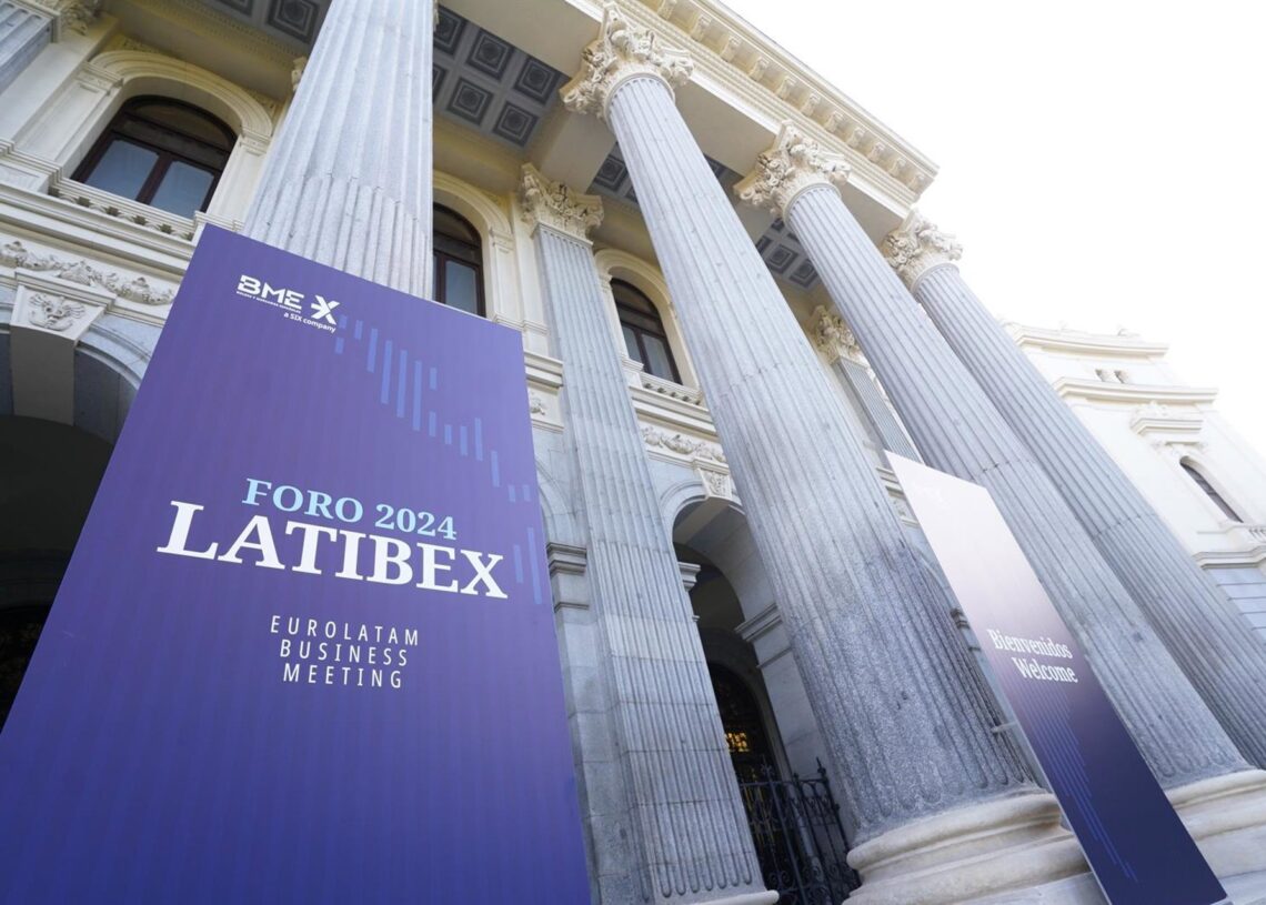 Archivo - Celebración del Foro Latibex en 2024, Palacio de la Bolsa (Madrid).BME - Archivo