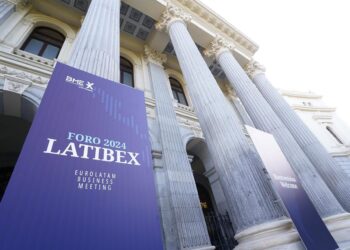 Archivo - Celebración del Foro Latibex en 2024, Palacio de la Bolsa (Madrid).BME - Archivo